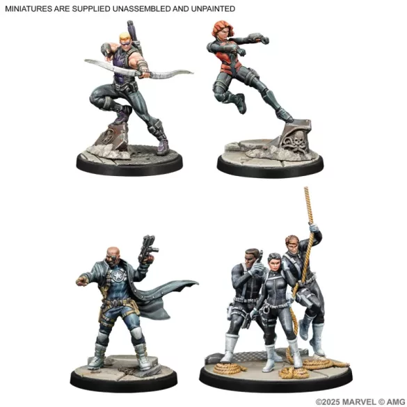 Marvel Crisis Protocol - SHIELD Affiliation Pack - EN/FR/SP