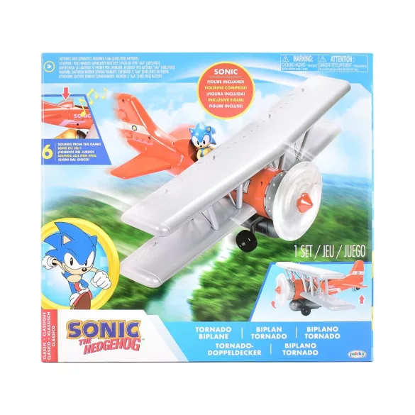 Sonic 2.5" Biplane Playset-423284