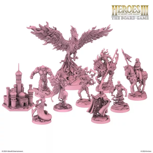 Heroes of Might and Magic III: The Board Game Conflux Expansion - angol kiadás