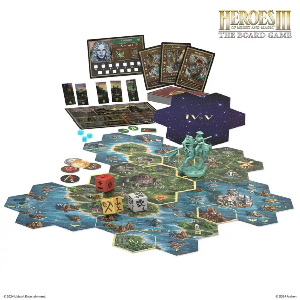 Heroes of Might and Magic III: The Board Game Cove Expansion - angol nyelvű kiegészítő