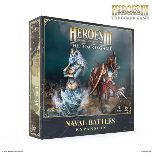 Heroes of Might and Magic III: The Board Game – Naval Battles Expansion (EN)