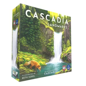Cascadia Landmarks társasjáték-kiegészítő - angol kiadás