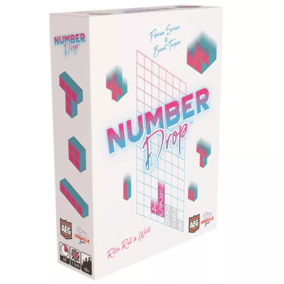Number Drop - angol nyelvű társasjáték