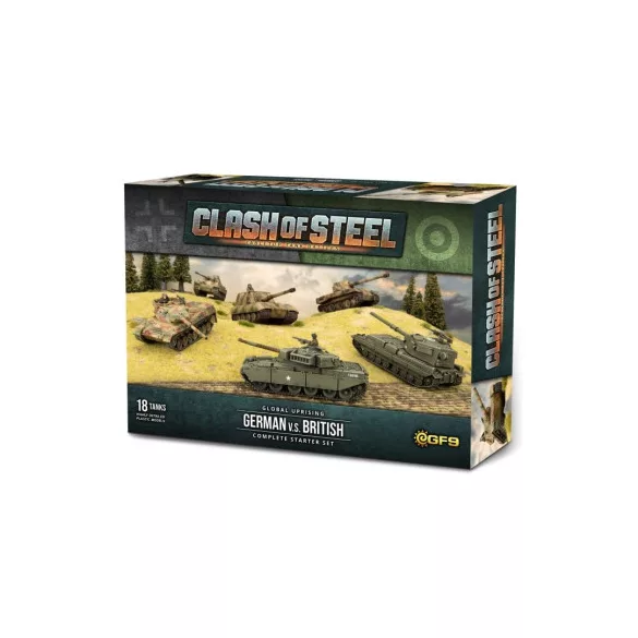 Clash of Steel - Global Uprising: German vs British miniatűr szett (EN)