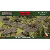 Battlefield In A Box - Travel: Cratered Rural Roads (x6) - Limited Edition-BB143