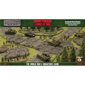 Battlefield In A Box - Travel: Cratered Rural Roads (x6) - Limited Edition-BB143