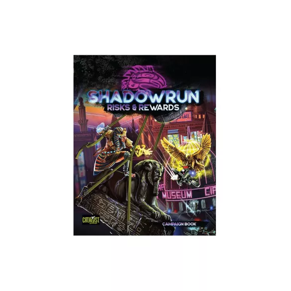 Shadowrun Risks & Rewards szerepjátékos kiadvány - angol kiadás