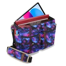 ENHANCE Designer Edition DnD Bag - Stylish RPG Player's Messenger Bag (Galaxy)-ENBCCDP100GAEW