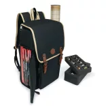 ENHANCE Designer Edition DnD Backpack - Stylish RPG Travel Bag (Black)-ENBCCDR100BKEW
