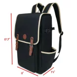 ENHANCE Designer Edition DnD Backpack - Stylish RPG Travel Bag (Black)-ENBCCDR100BKEW