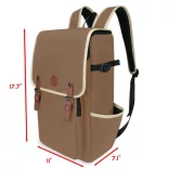 ENHANCE Designer Edition DnD Backpack - Stylish RPG Travel Bag (Tan)-ENBCCDR100TNEW