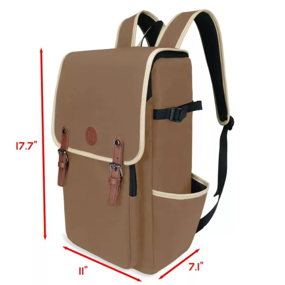 ENHANCE Designer Edition DnD Backpack - Stylish RPG Travel Bag (Tan)-ENBCCDR100TNEW