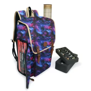 ENHANCE Designer Edition DnD Backpack - Stylish RPG Travel Bag (Galaxy)-ENBCCDR100GAEW