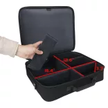 ENHANCE Designer Edition Trading Card Game Shoulder Bag for Deck Boxes (Black)-ENBCCDK100BKEW