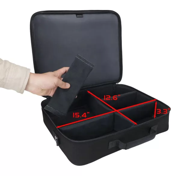 ENHANCE Designer Edition Trading Card Game Shoulder Bag for Deck Boxes (Black)-ENBCCDK100BKEW