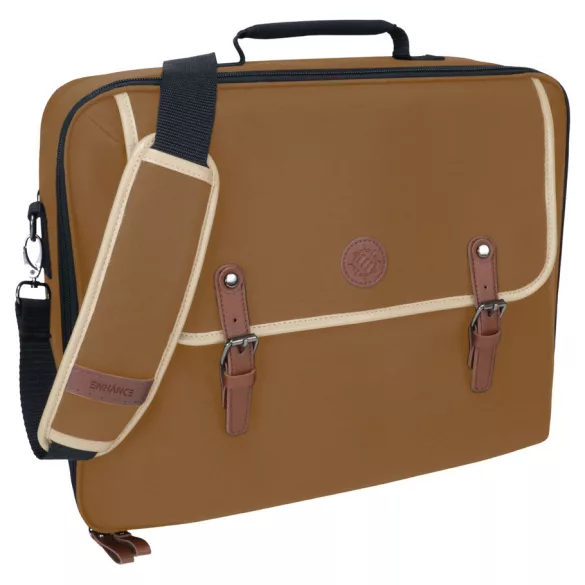 ENHANCE Designer Edition Trading Card Game Shoulder Bag for Deck Boxes (Tan)-ENBCCDK100TNEW