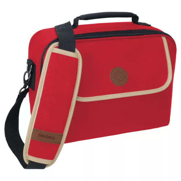 ENHANCE Designer Edition Trading Card Game Shoulder Bag for Deck Boxes (Red)-ENBCCDK100RDEW