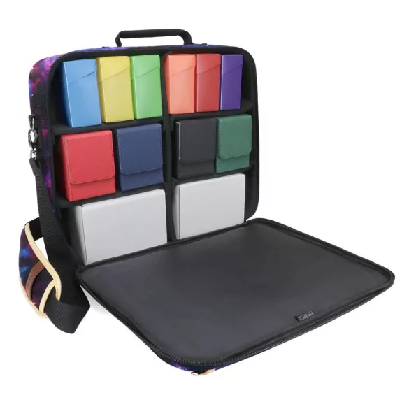 ENHANCE Designer Edition Trading Card Game Shoulder Bag for Deck Boxes (Galaxy)-ENBCCDK100GAEW
