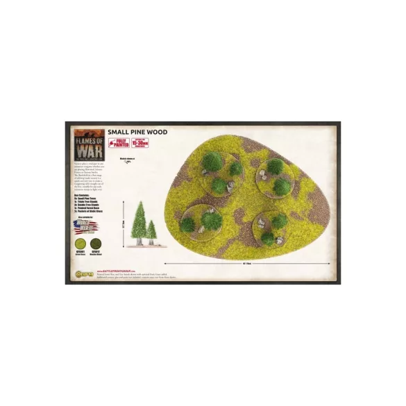 Battlefield In A Box - Essentials: Small Pine Wood (x1) - Limited Edition-BB510
