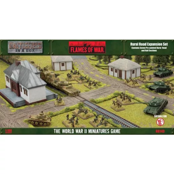 Battlefield In A Box - Travel: Rural Road Expansion Set (x7) - Limited Edition-BB140