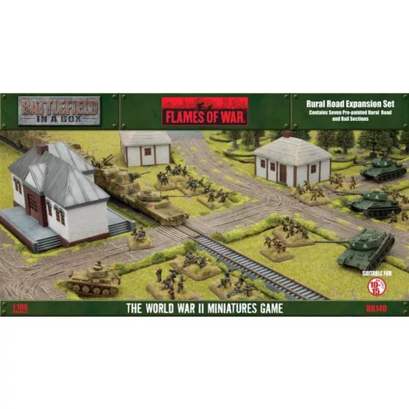 Battlefield In A Box - Travel: Rural Road Expansion Set (x7) - Limited Edition