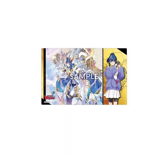 Bushi Supplies Rubber Playmat Vol. 13 Cardfight!! Vanguard Divinez Deluxe Finals Erika & Liael=Draco-BS-RPM13B