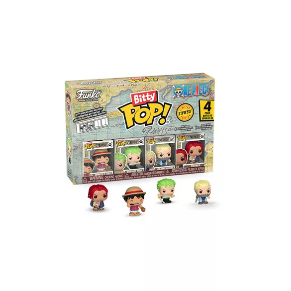 Funko Bitty POP! One Piece - Luffy 4pk-FK86892