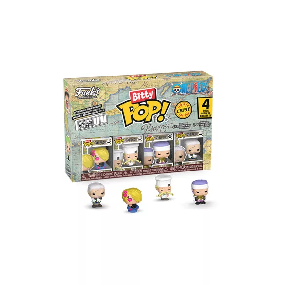 Funko Bitty POP! One Piece - Sanji 4pk-FK86894