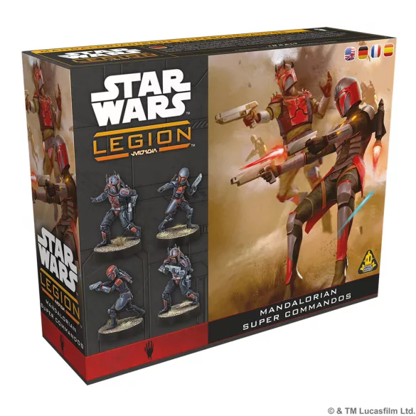 Star Wars Legion - Mandalorian Super Commandos - EN/DE/SP/FR-SWQ69