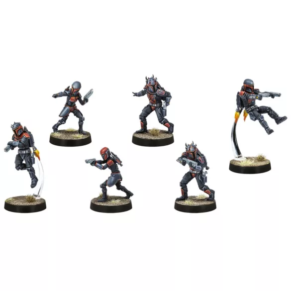 Star Wars Legion - Mandalorian Super Commandos minik - EN/DE/SP/FR