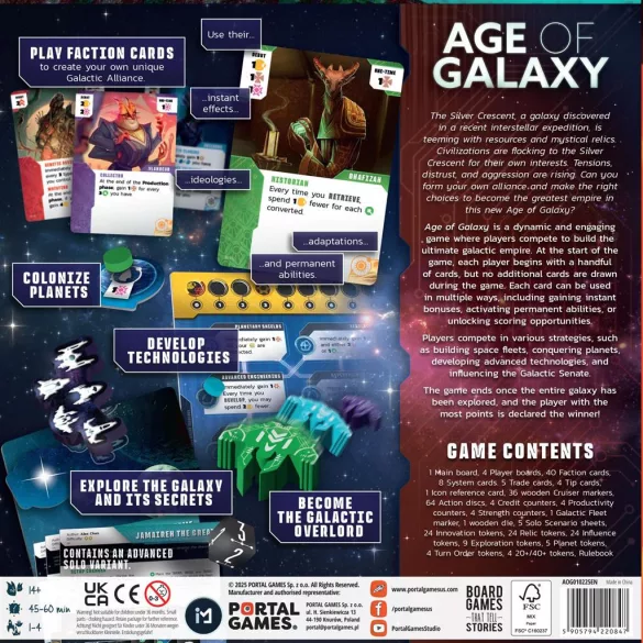 Age of Galaxy - EN stratégiai kártyajáték