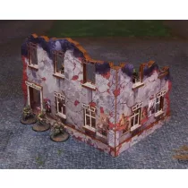 WW2 Ostfront Stalingrad Univermag Right (1) PREPAINTED [28mm/1:56]-H00250