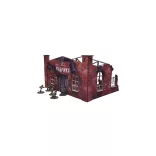 WW2 Ostfront Stalingrad Factory Front (1) PREPAINTED [28mm/1:56]-H00252