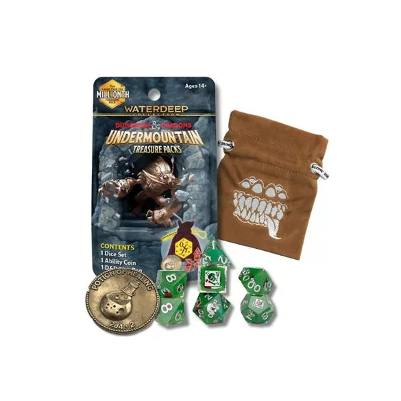 Sirius Dice - Dungeon & Dragons Undermountain Treasure Packs PDQ (25 Treasure Packs)-SDZ2005-04