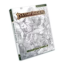Pathfinder Monster Core 2 Sketch Cover (P2) - EN-PZO12009-SK