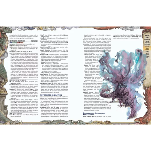 Pathfinder Lost Omens Draconic Codex Special Edition (P2) - angol nyelvű szerepjáték kiegészítő