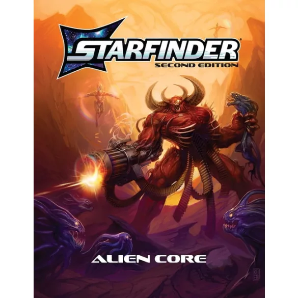 Starfinder Alien Core (S2) szerepjáték bestiárium - angol kiadás