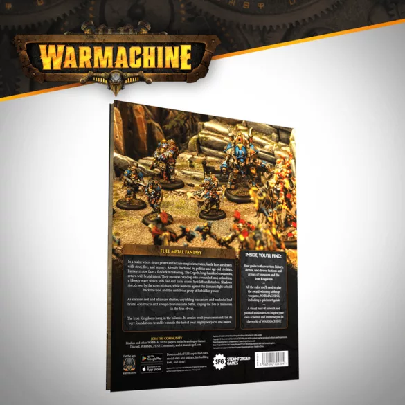 Warmachine Core Book - angol nyelvű keményfedeles alapkönyv