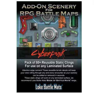 Add On Scenery For RPG Battle Maps Cyberpunk RED-LBM-063