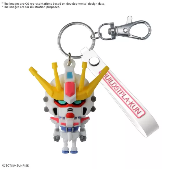 BUILD STPLA-KUN 3D RUBBER MASCOT KEYCHAIN-MK72016