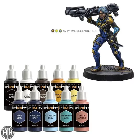 Infinity: Infinity O-12 Paint Set Kappa Missile Launcher Exclusive - EN-282036-1186