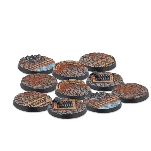Warcrow: 30mm Feudom Scenery Bases, Alpha Series - EN