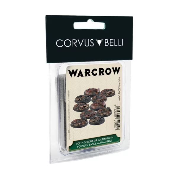 Warcrow: 30mm Scions of Yaldabaoth Scenery Bases, Alpha Series - EN-WW20006-0049