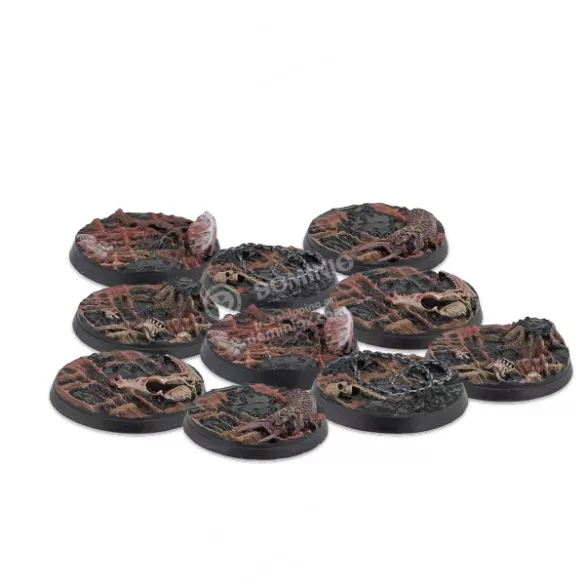Warcrow: 30mm Scions of Yaldabaoth Scenery Bases, Alpha Series - EN