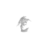 D&D Nolzur's Marvelous Miniatures: Adult Amethyst Dragon miniatűra - angol kiadás