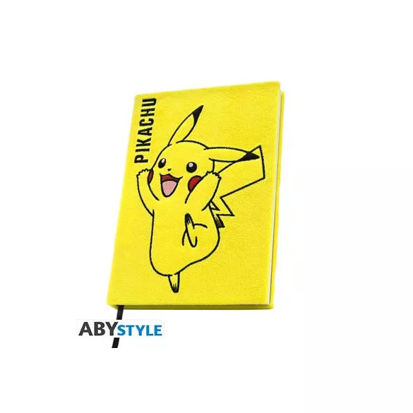 POKEMON - Premium A5 Notebook "Plush Pikachu"-ABYNOT158