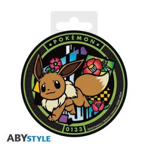 POKEMON - Ceramic Coasters "Evee"-ABYCOS026
