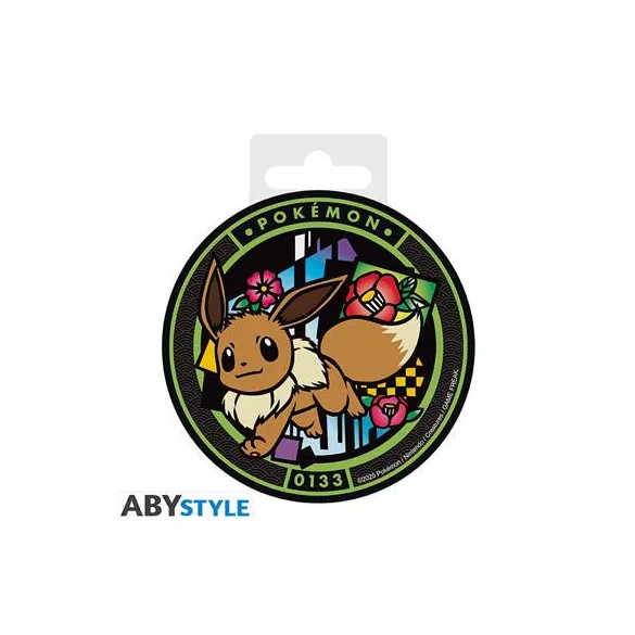 POKEMON - Ceramic Coasters "Evee"-ABYCOS026