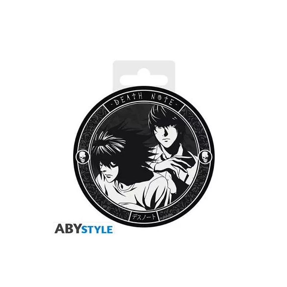 DEATH NOTE - Ceramic Coasters "L & Light"-ABYCOS024