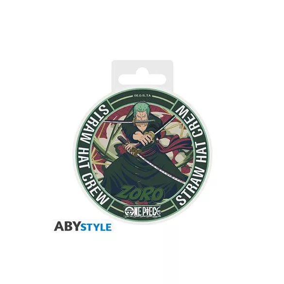 ONE PIECE - Ceramic Coasters "Zoro"-ABYCOS031
